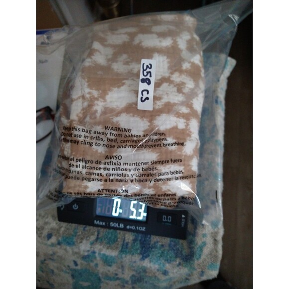 Joyspun Gauze Top XL 16-18 100% Cotton brown tan Cheetah smocking flowy light - Picture 8 of 8